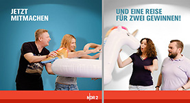 NDR2 Einhorn Facebook Ad
